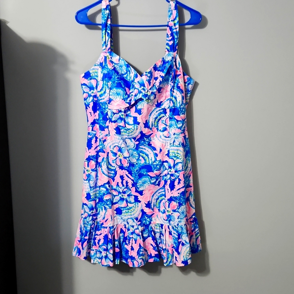 NWT Lilly Pulitzer 💖 Rocko cotton romper size 16